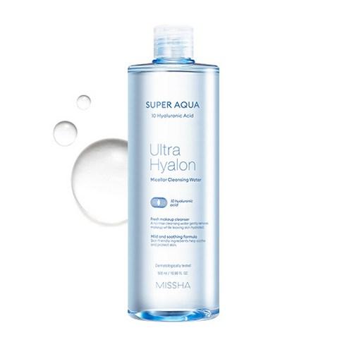 MISSHA Super Aqua Ultra Hyalron Cleansing Water 500ml 2