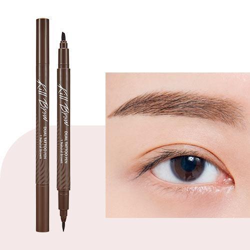 CLIO Kill Brow Dual Tattoo Pen & Remover Pen Set (3 Colors) 3