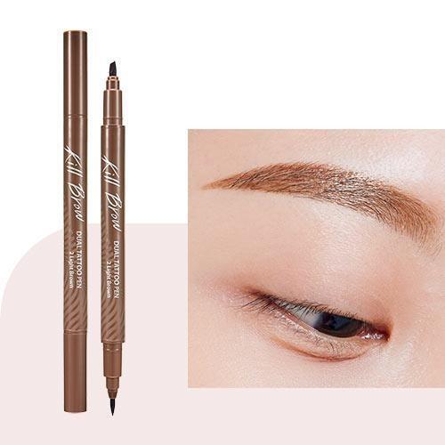CLIO Kill Brow Dual Tattoo Pen & Remover Pen Set (3 Colors) 4