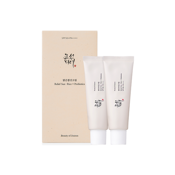 [Beauty of Joseon] Relief Sun: Rice + Probiotics (SPF50+ PA++++) Double Pack 50ml X 2ea 2