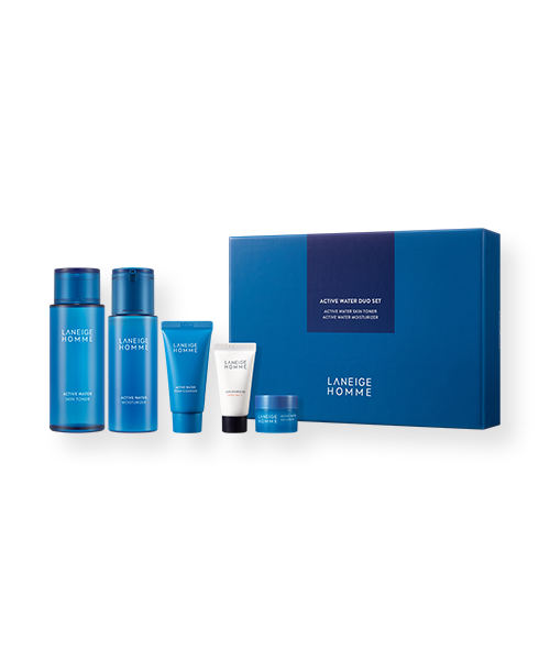LANEIGE HOMME Active Water Duo Set 2