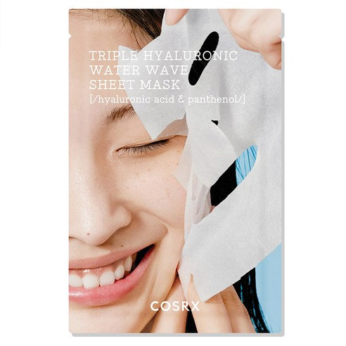 COSRX Hydrium Triple Hyaluronic Water Wave Sheet Mask (10 Sheets) 2