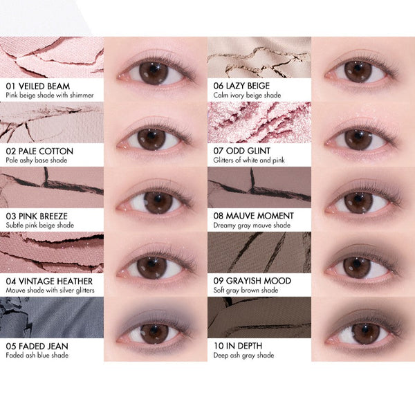 rom&nd BETTER THAN PALETTE  SPRING FEVER (2 colors) 6g 6