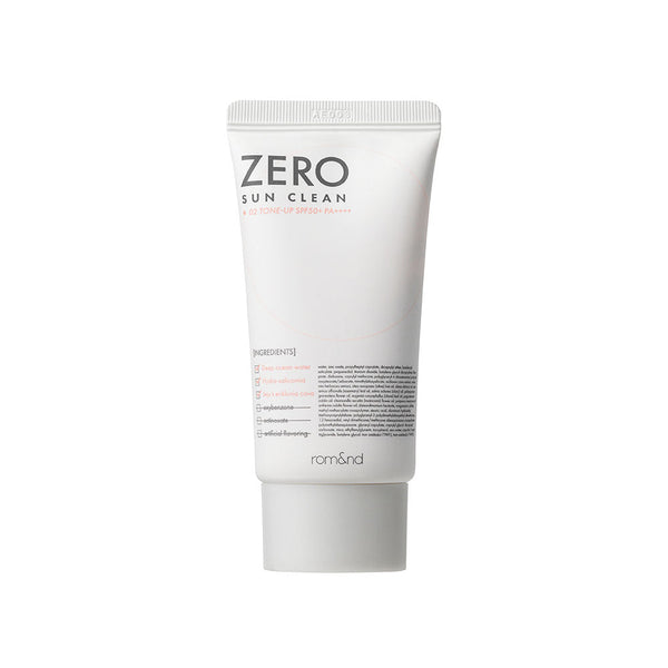 rom&nd ZERO SUN CLEAN 50ml, SPF 50+, PA++++ 6
