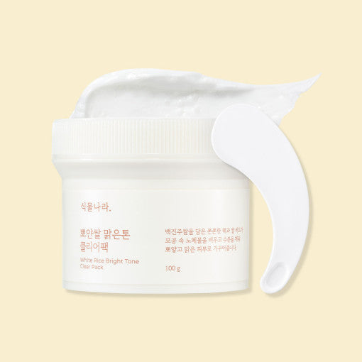 Shingmulnara White Rice Bright Tone Clear Pack 100g 2