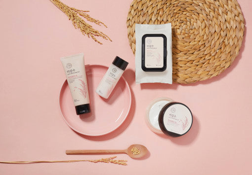 THE FACE SHOP Rice Water Bright Cleansing Wipes 50 Sheets 3