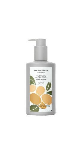 THE FACE SHOP THE BOTANIC WOODY MUSK BODY WASH 350ml 2