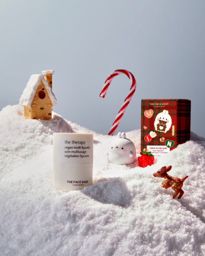 THE FACE SHOP The Therapy Vegan Multi Lipcerin 15ml (MOLANG Edition) 4