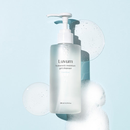 Luvum Bamboo Hyaluronic Moisture Gel Cleanser 200ml 2