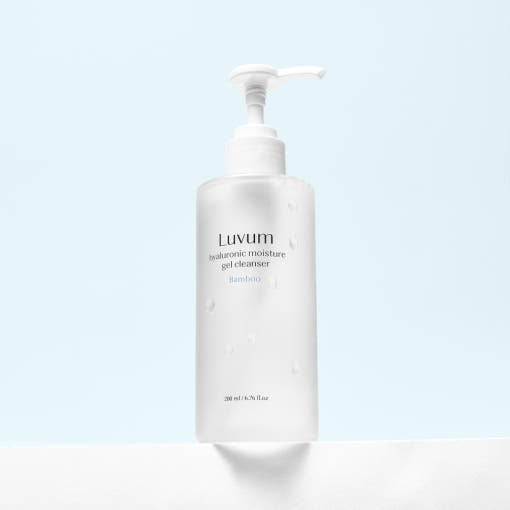 Luvum Bamboo Hyaluronic Moisture Gel Cleanser 200ml 4