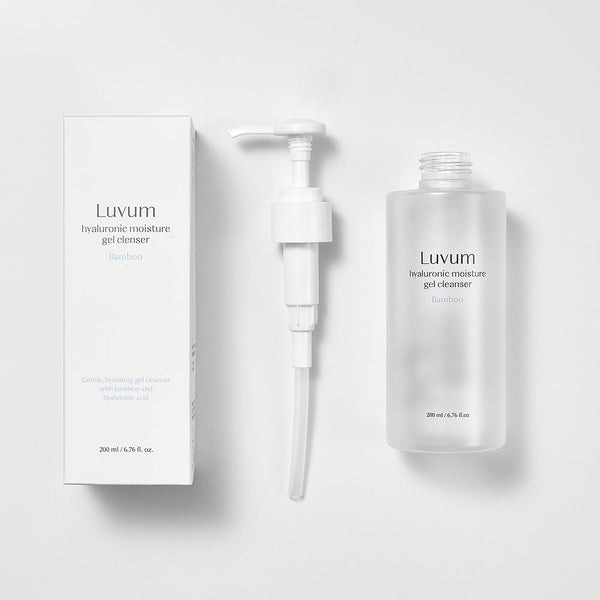 Luvum Bamboo Hyaluronic Moisture Gel Cleanser 200ml 6