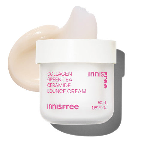 innisfree Collagen Green Tea Ceramide Bounce Cream 50ml 2