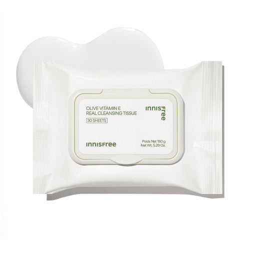 innisfree Olive Vitamin E Real Cleansing Tissue 150g (30ea) 2