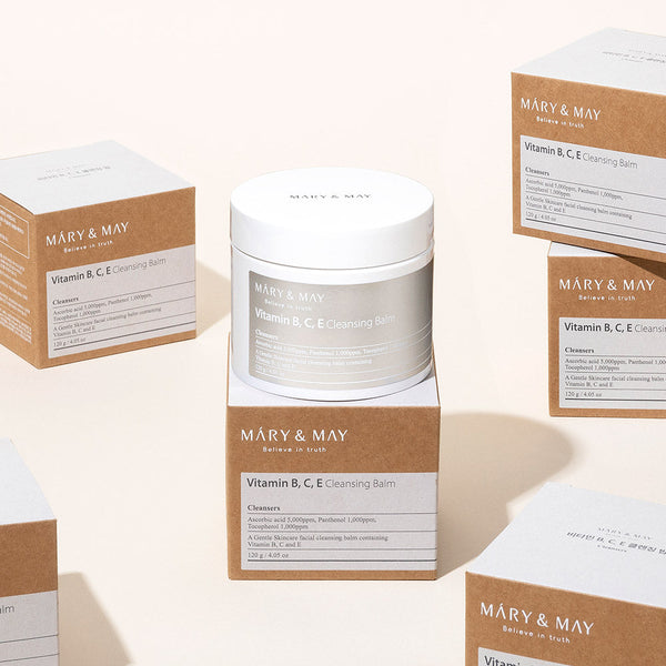[MARY & MAY] Vitamin B.C.E Cleansing Balm 120g 6