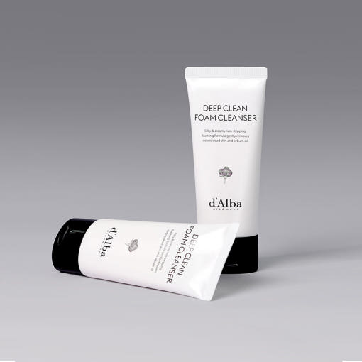 d'Alba White Truffle Deep Clean Foam Cleanser 80ml 3
