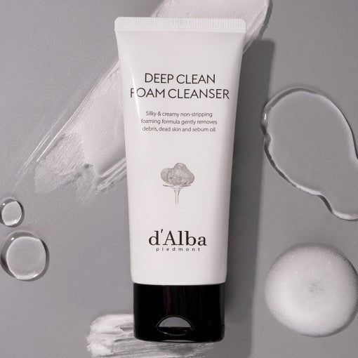 d'Alba White Truffle Deep Clean Foam Cleanser 80ml 2
