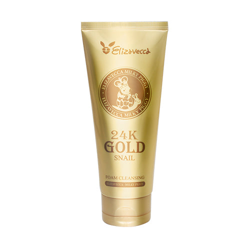 Elizavecca 24K Gold Snail Foam Cleansing 180ml 2