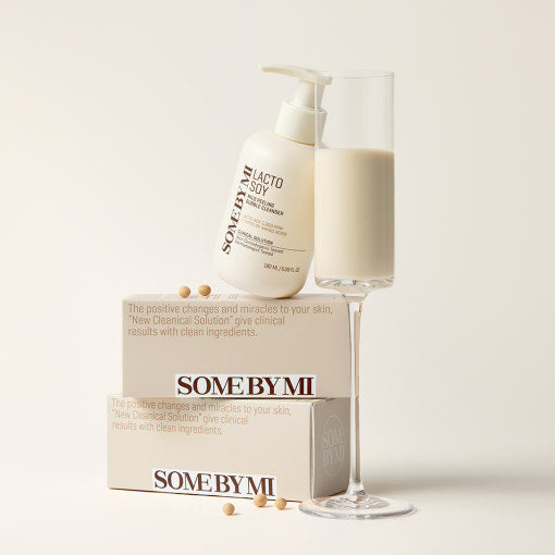 [SOME BY MI] Lacto Soy Mild Peeling Bubble Cleanser 180ml 3