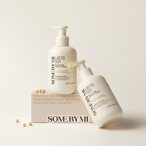 [SOME BY MI] Lacto Soy Mild Peeling Bubble Cleanser 180ml 5