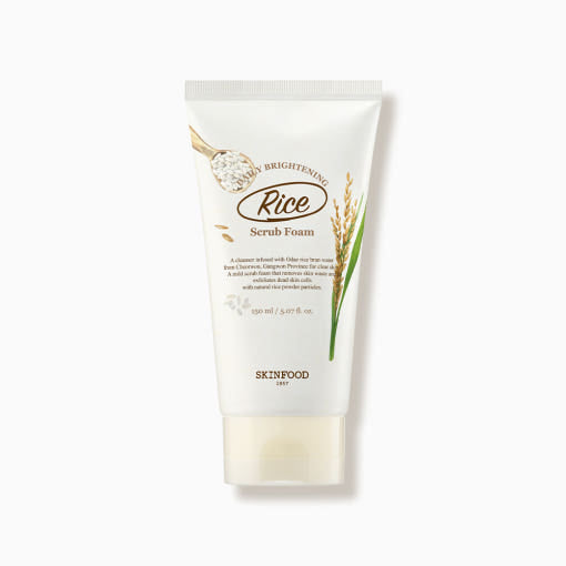 SKINFOOD Rice Daily Brightening Scrub Foam 150ml 3