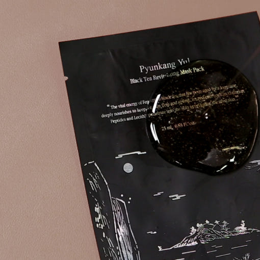 [Pyunkang Yul] Black Tea Revitalizing Mask Pack 25ml*10 Sheets 5