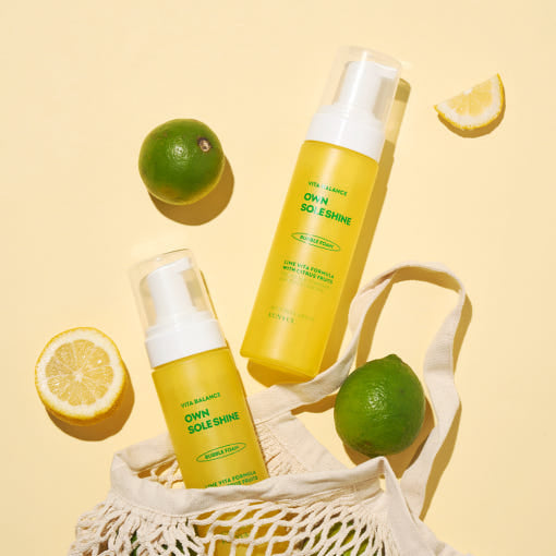 EUNYUL VITA BALANCE OWN SOLE SHINE Bubble Foam 200ml 4