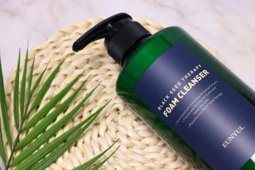 EUNYUL BLACK SEED THERAPY Foam Cleanser 500ml 3