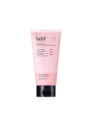 belif Super Knights Pore Firming Vegan Pack Cleanser 150ml 3