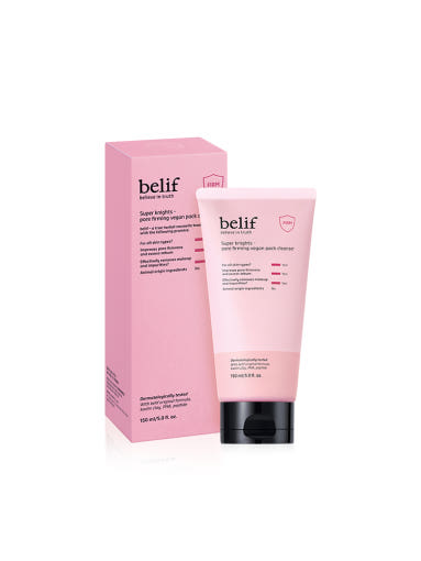belif Super Knights Pore Firming Vegan Pack Cleanser 150ml 2