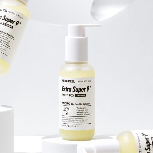 MEDIPEEL Extra Super 9 Plus Pore Tox Cleanser 120ml 2