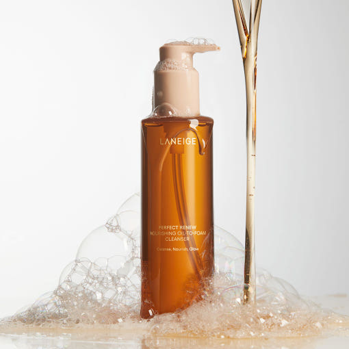 LANEIGE Perfect Renew Nourishing Oil-To-Foam Cleanser 200ml 3