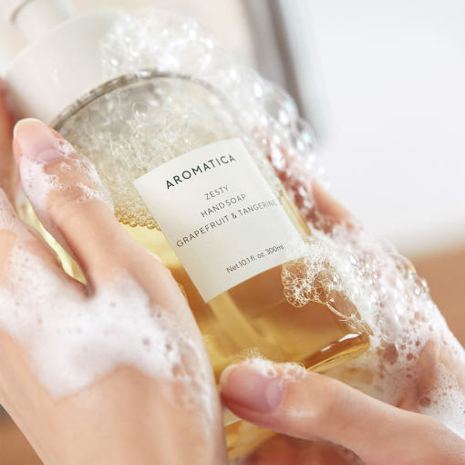 AROMATICA Zesty Hand Soap Grapefruit & Tangerine 300ml 4