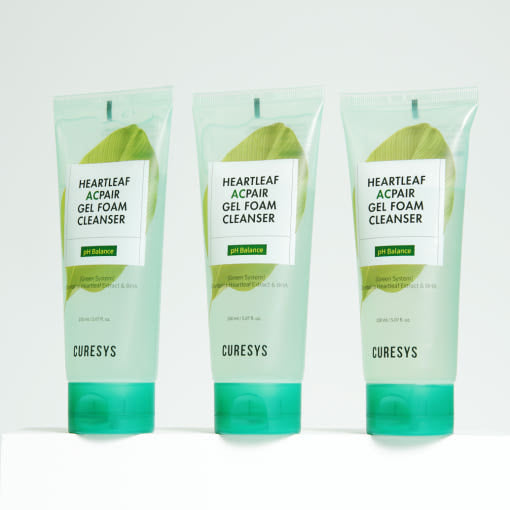 CURESYS Heartleaf Acpair Gel Foam Cleanser 150ml 3
