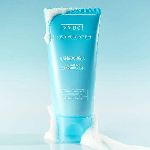 BRINGGREEN Bamboo Hyalu Hydrating Cleansing Foam 120ml 3