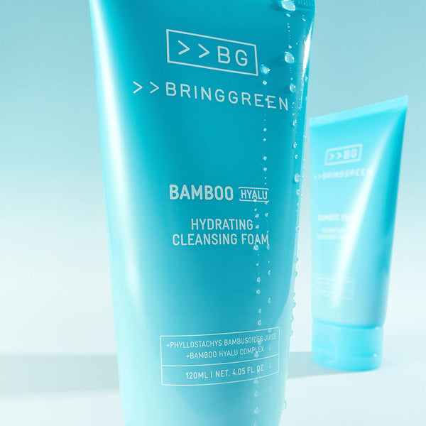 BRINGGREEN Bamboo Hyalu Hydrating Cleansing Foam 120ml 4