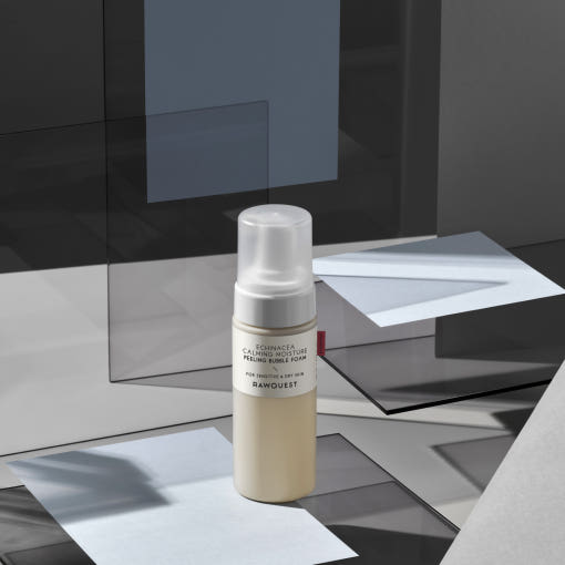 RAWQUEST Echinacea Calming Moisture Peeling Bubble Foam 50ml 3