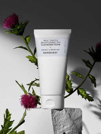 RAWQUEST Milk Thistle Brightening SPA Cleansing Foam 150ml 5