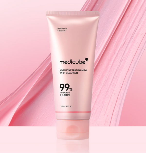 medicube PDRN Pink Niacinamide Whip Cleanser 120g 3