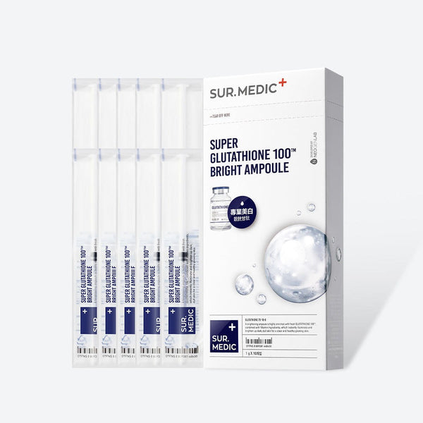 NEOGEN SUR.MEDIC+ Super Glutathione 100 Bright Ampoule 1ml × 10ea