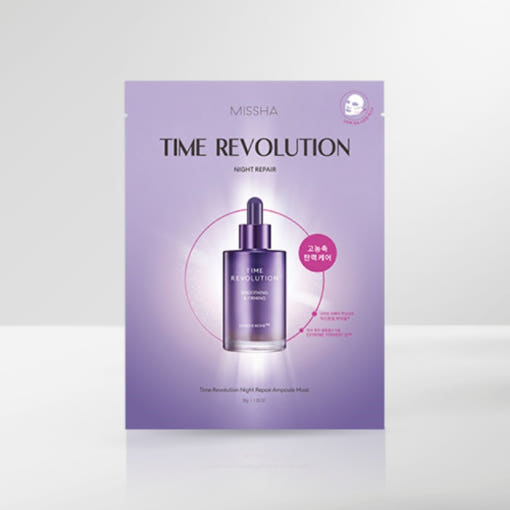 MISSHA Time Revolution Night Repair Ampoule Mask 30ml X 5ea 3