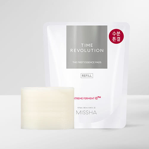 MISSHA Time Revolution The First Essence Pad 250ml/75pads (Refill) 3