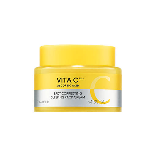 MISSHA Vita C Plus Spot Correcting Sleeping Mask Pack Cream 50ml 2