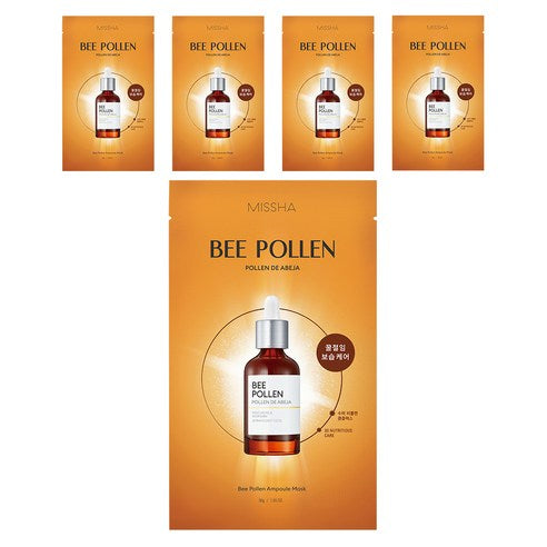 MISSHA Bee Pollen Ampoule Mask 30g X 5ea