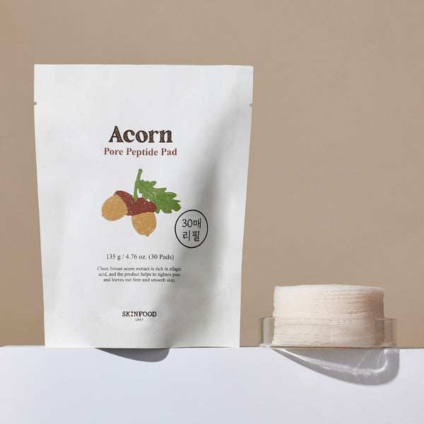 SKINFOOD Acorn Pore Peptide Pad 135g/30Pads (Refill) 2
