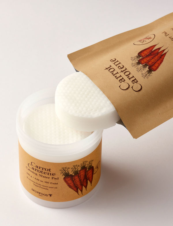 SKINFOOD Carrot Carotene Calming Water Pad 135g/30 Pads (Refill) 4