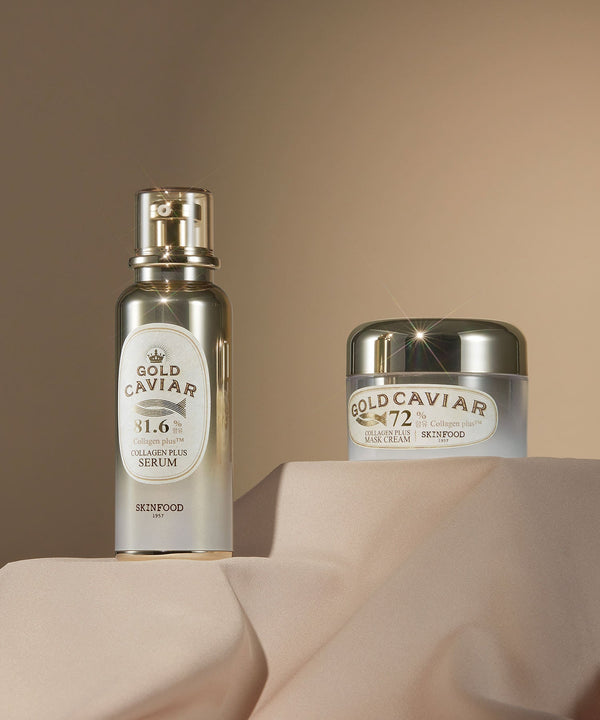 SKINFOOD Gold Caviar Collagen Plus Mask Cream 50g 3