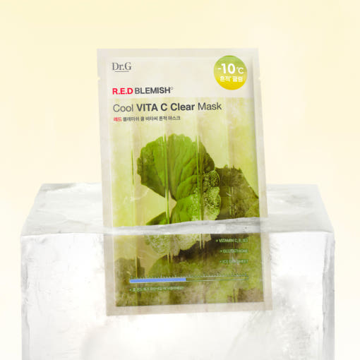 Dr.G RED BLEMISH Cool Vita C Clear Mask 30g X 10ea 3