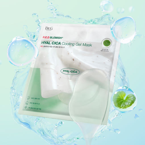 Dr.G RED BLEMISH HYAL CICA Cooling Gel Mask 27g X 10ea 3