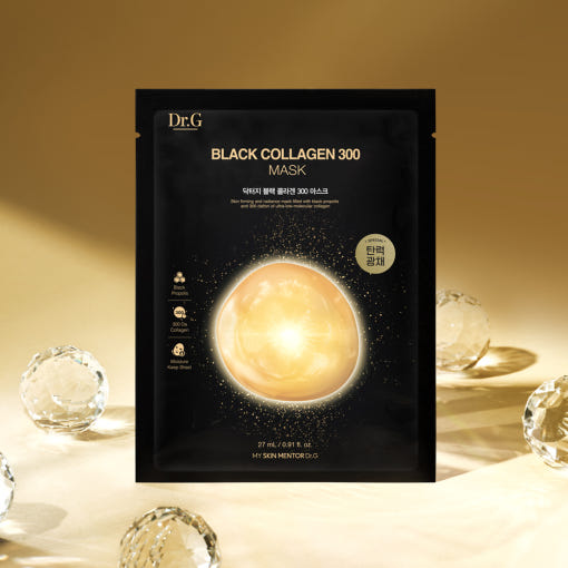 Dr.G Black Collagen 300 Mask 27g X 4ea 2