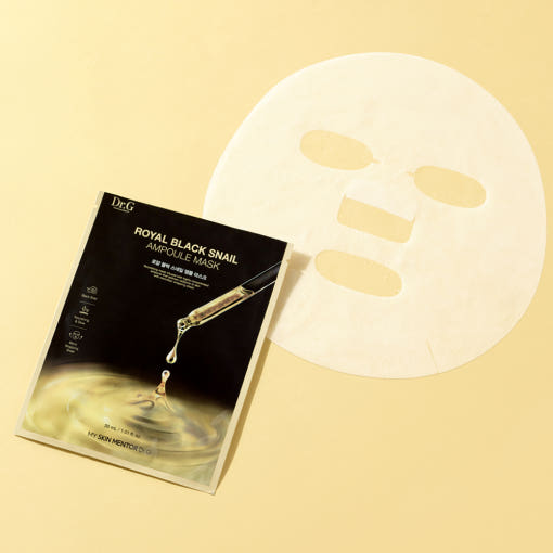 Dr.G Royal Black Snail Ampoule Mask Sheet 30g X 10ea 3